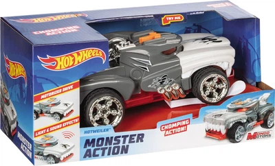 Samochodzik Hot Wheels Monster Action Hotwieler 22 cm Szary (8001011512218)