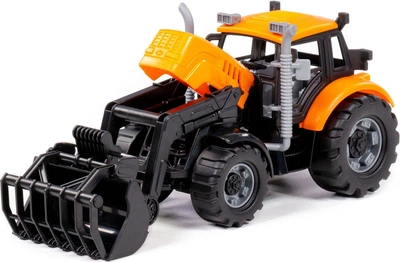 Traktor Cavallino z ładowarką skala 1:32 Żółty (8719214071646)