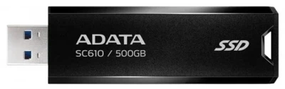 Внешний накопитель SSD, 500Gb, SC610, Black ADATA (2000003655472)