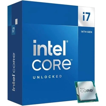 Процессор Core i7 (LGA1700) i7-14700K, Box, 20x3.4 ГГц (Turbo Boost 5.6 ГГц) Intel (2000003653027)