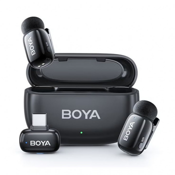 Мікрофонна радіосистема Boya Mini 2-02 USB-C Black