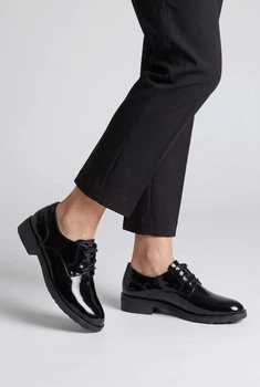 Туфлі дербі Clarks Griffin Lane Black Patent р.39