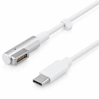 Кабель живлення Type-C / USB-C на MagSafe 1 для Apple MacBook Pro / Air (100W, 180 см) A1278 A1370 A1369 77580