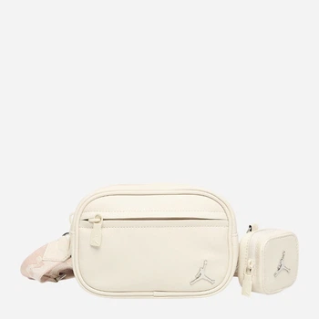 Сумка кросс-боди через плечо женская маленькая Jordan Monarch Camera Bag (1 L) WA9164-X27 Бежевая (198466667391)