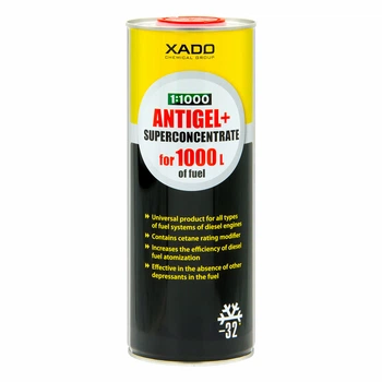 Присадка для дизеля Xado Антигель+ суперконцентрат 1л