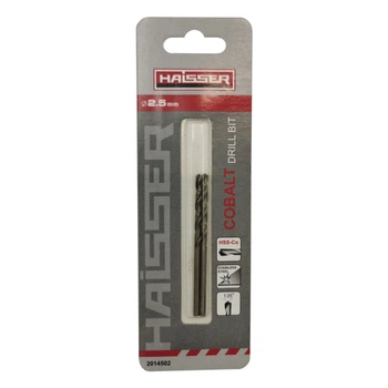 Свердло по металу HSS COBALT INDUSTRIAL Haisser 2.5х30х57мм DIN 338 уп.2шт