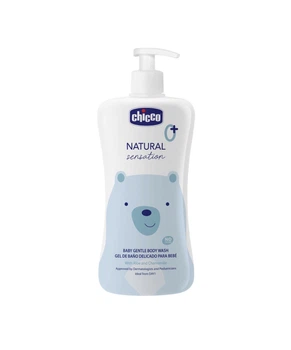 Ніжний гель для купання з алое та ромашкою Chicco Natural Sensation "Без сліз", 500 мл