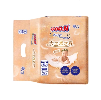 Підгузки Goo.N Легке перо XL (12-17 кг), 28 шт