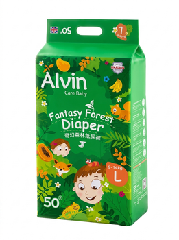 Підгузки нічні Aiweier Fantasy Forest L, 50 шт