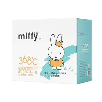 Подгузники-трусики Solove Miffy Colorful Dream XXL (от 15 кг), 68 шт