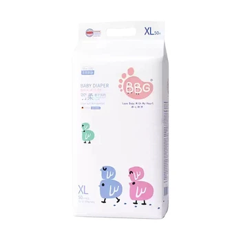 Підгузки BBG Blue Core Feather Soft XL (11-14 кг), 50 шт