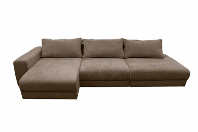 Диван угловой HF Спарк 3700х1850х720 мм Allure Premium Latte (HF2122)