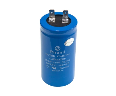 Конденсатор пусковой 500 мкФ 330 В (500uF 330V) CD60 (Piranil)
