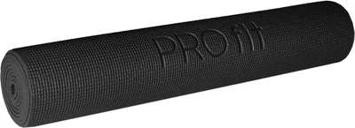 Килимок для йоги Profit Slim DK 2203 173 x 61 x 0.5 см Чорний (5902860633983)