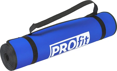 Mata do ćwiczeń Profit DK 705 180 x 60 x 0.6 cm Niebiesko-czarna (5902860634867 / 5900000003795)