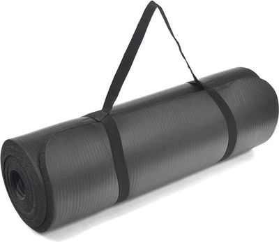 Mata do fitnessu Profit Fitness Pro NBR DK 2264 180 x 60 x 1.5 cm Czarna (5902860635222 / 2000000001210)