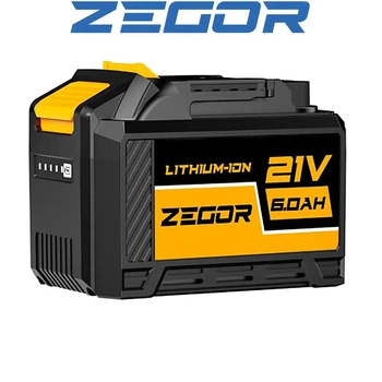 Акумулятор ZEGOR BL-2160P 21 В 6.0 Ач