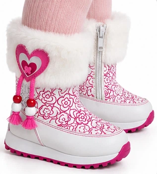 Зимові чобітки для дівчинки Agatha Ruiz de la Prada 121968 білий 25