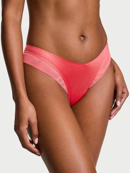 Трусики бразиліана жіночі Victoria's Secret 43630907 XL Рожеві (1162348441)