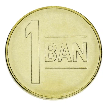 Монета Румыния 1 бан 2020 UNC