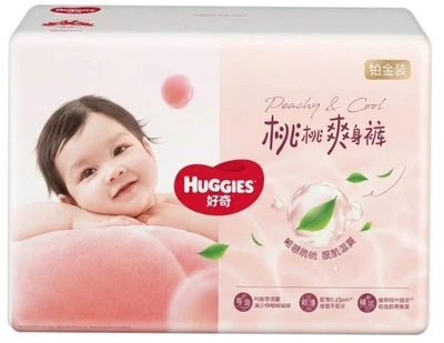 Подгузники Huggies Platinum Little Peach Pants XL (12-17 кг), 48 шт
