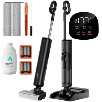 Вертикальный пылесос Uwant D600 для сухой и влажной уборки Black (6974230887493)