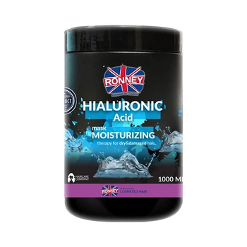 Маска с гиалуроновой кислотой RONNEY HIALURONIC COMPLEX для сухих и поврежденных волос 1000 мл ( 5060589154773 )