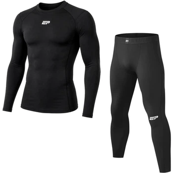 Комплект компрессионного термобелья Europaw PRO COMPRESSION черный XL europaw899