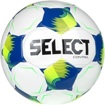 Футбольный мяч Select CONTRA DB (FIFA BASIC) V26 бело-сине-салатовый Размер 3 085318-012