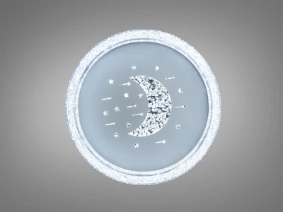 Потолочный LED светильник табличный белый 33Вт CCT для гостиной 12763-300