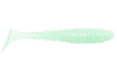 Силикон Angry Baits Fatik 3.3" (5шт/уп), цвет: 09 Green Milk UV (4332004015)