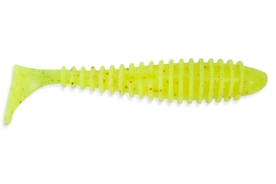 Силикон Angry Baits Fatik 3.3" (5шт/уп), цвет: 58 Chartreuse GF UV (4332004025)