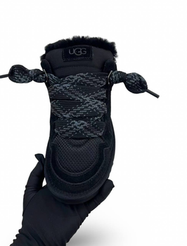 Жіночі Уггі з Набивкою Ugg Lowmel Sneaker чорні 39