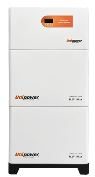 Комплект резервного питания (All-in-One) «UNIPOWER» AL-Vertical (6.0 кВт + 10.24 кВт)