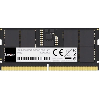 Модуль пам'яті SO-DIMM DDR5 Lexar 16GB 4800MHz (LD5DS016G-H4800GNM2G8ST) [181421]