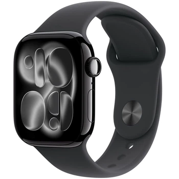Смарт-годинник Apple Watch Series 11 GPS, 42mm, Jet Black Aluminium, Black Sport Band, M/L (Grade B) - Б/В