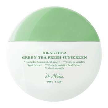 Сонцезахисний крем з зеленим чаєм Dr.Althea Green Tea Fresh Sunscreen, 45 мл 8809447255989