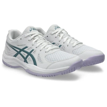 Кросівки сквош жіночі Asics Upcourt 6 White/Foggy Teal (41,5) 9.5