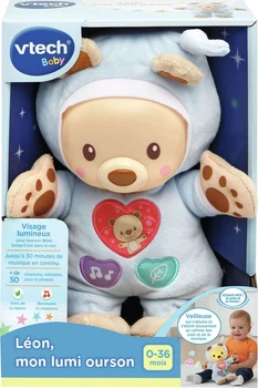 Maskotka VTech Baby Léon świecący miś 30 cm (3417765021053)