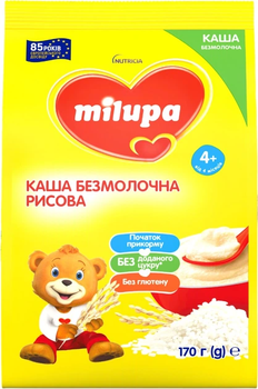 Безмолочна каша Milupa Рисова 170 г