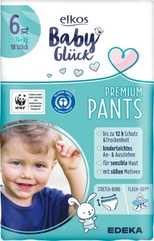 Підгузки-трусики Elkos Baby gluck 6 (14+кг) 18 шт