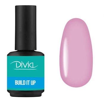 Рідкий гель для нігтів Divia "Build It Up" - Di1002 (15 мл) BU13 - Cover Pink рожевий холодний