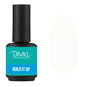 Жидкий гель для ногтей Divia "Build It Up" - Di1002 (15 мл) BU15 - Latte