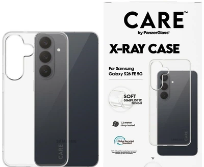 Чохол для смартфона Samsung Galaxy S26 FE 5G CARE by PanzerGlass X-Ray Transparent (CR57159)