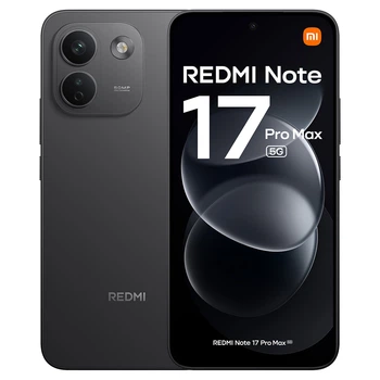 Смартфон Xiaomi RedMi Note 17 Pro Max 12/256 Black NFC +adapter EU