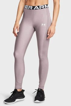 Женские серые тайтсы HeatGear Rib Legging Under Armour LG 1388693-015