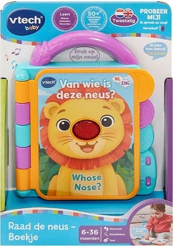 Interaktywna książeczka VTech Zgadnij czyj to nosek (3417766207425)