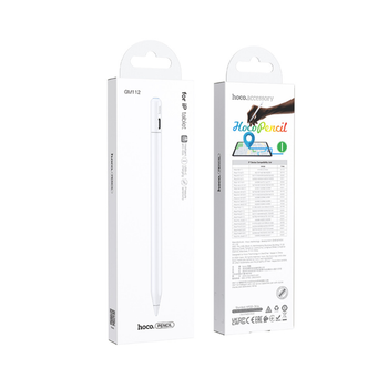 Стилус Hoco GM112 Intelligent Anti-Lost Active для iPad с Bluetooth и Find My
