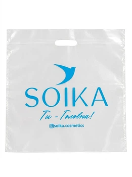 Пакет Soika 30х30 см прозрачный матовый