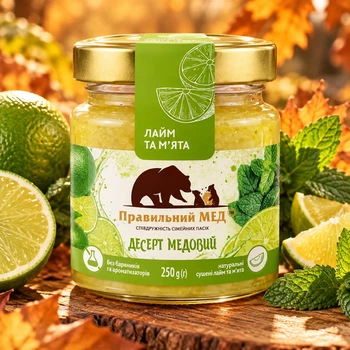 Мед с лаймом и мятой (мохито) ТМ Правильный мед с/б 250г